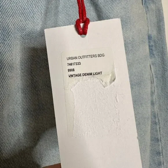 NWT BDG High Waisted Straight Leg Jeans Women's Size 33X32 - Picture 5 of 8